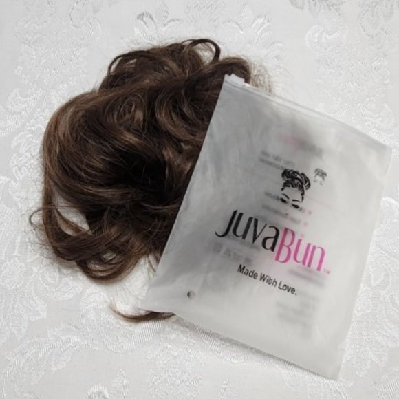 JuvaBun Messy Bun - Medium Brown Color - Picture 6 of 6